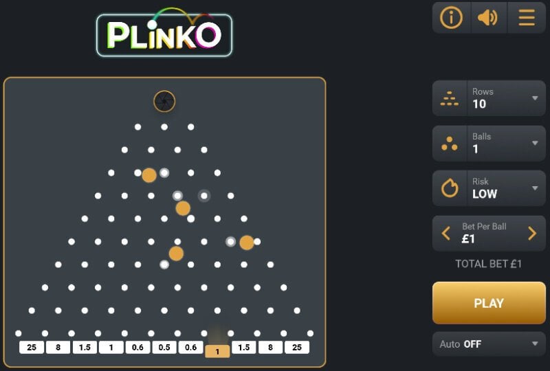 Plinko Gambling Establishment Game ᐉ Play for Actual Cash ᐉ 2500$ Reward!