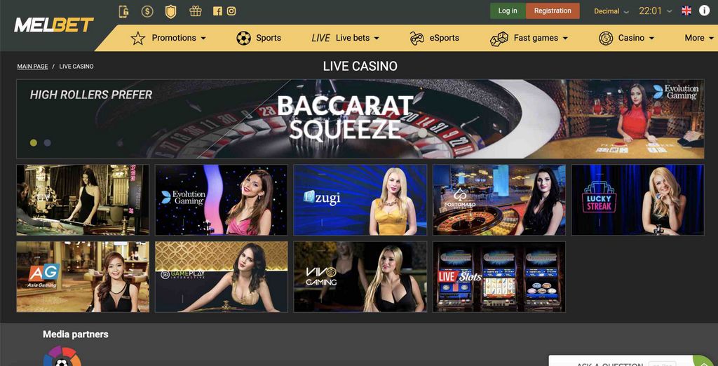 Online Bookie Melbet in Pakistan