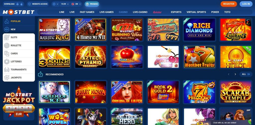 Ставки на спорт Mostbet
